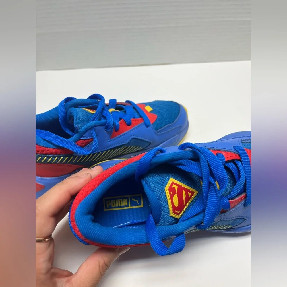 PUMA RS-Z Superman Sneakers  2C – DC Comics Collab –‎ Great Condition